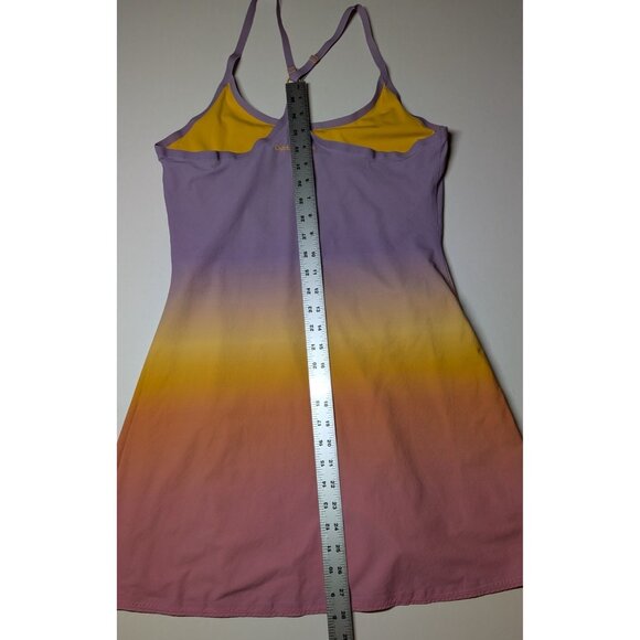 Outdoor Voices Exercise Dress Womens Medium Multi Ombre Tenniscore Pickleball - Picture 11 of 13